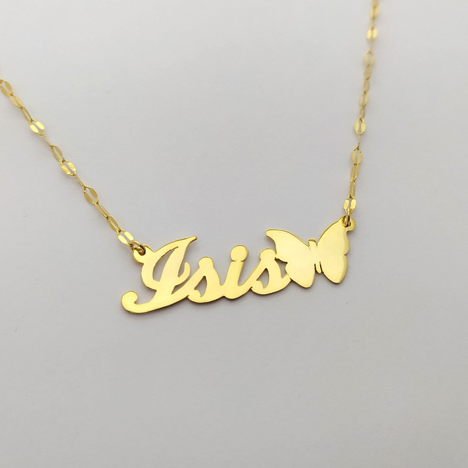 Collar Nombre de Oro – Taller de Joyería MARO