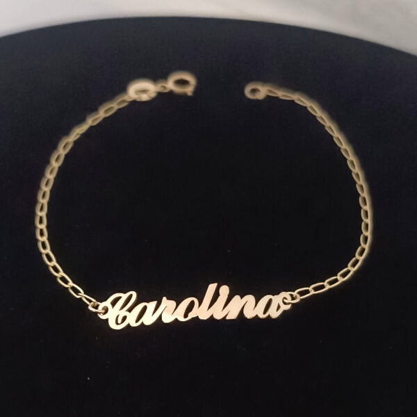 Pulsera con Nombre Oro 10K - Imagen 4