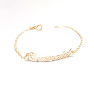 Pulsera con Nombre Oro 10K