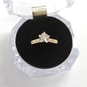 Anillo compromiso Estrella Oro