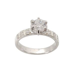 Anillo De Compromiso  Plata.925 TheBigYes