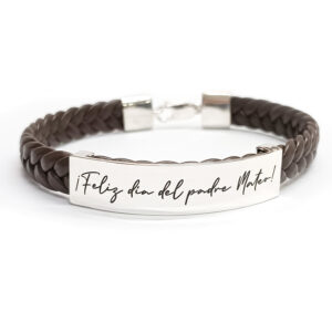 Pulsera Placa De Plata 925