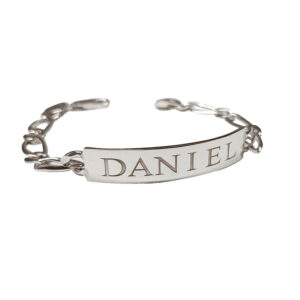 Esclava 1x1 Plata Personalizada