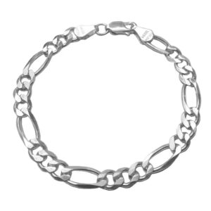Pulso Fígaro 7mm Plata 925