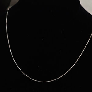 Cadena de Cubito Plata