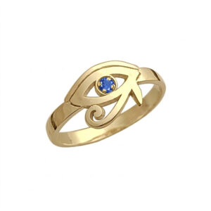 Anillo Ojo De Horus En Oro